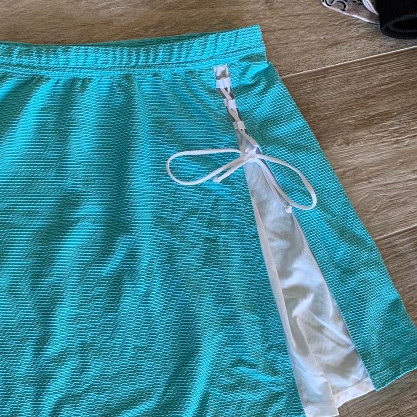 Aqua Blue Tennis Skirt