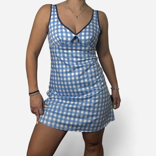 Blue Gingham Dress