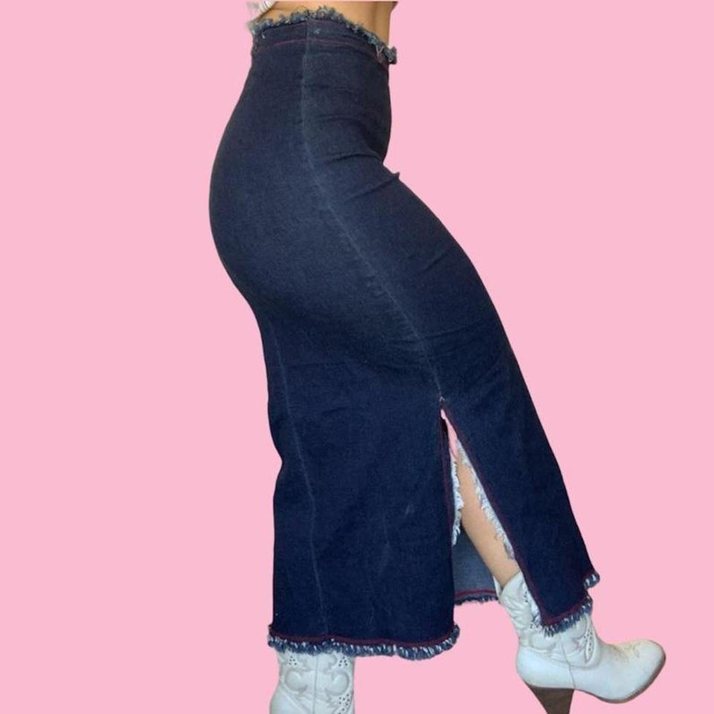 Maxi Denim Skirt