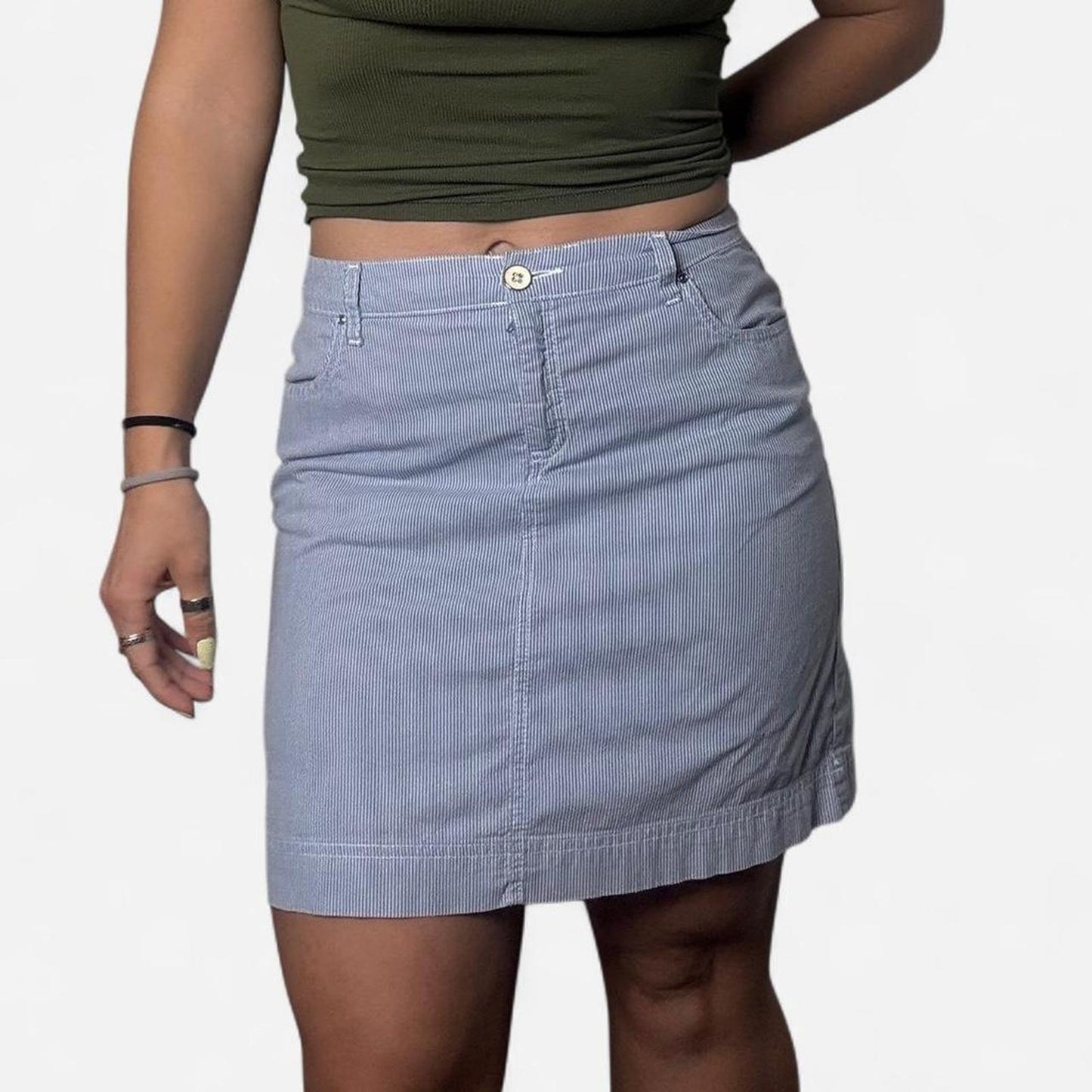 Striped Mini Skort