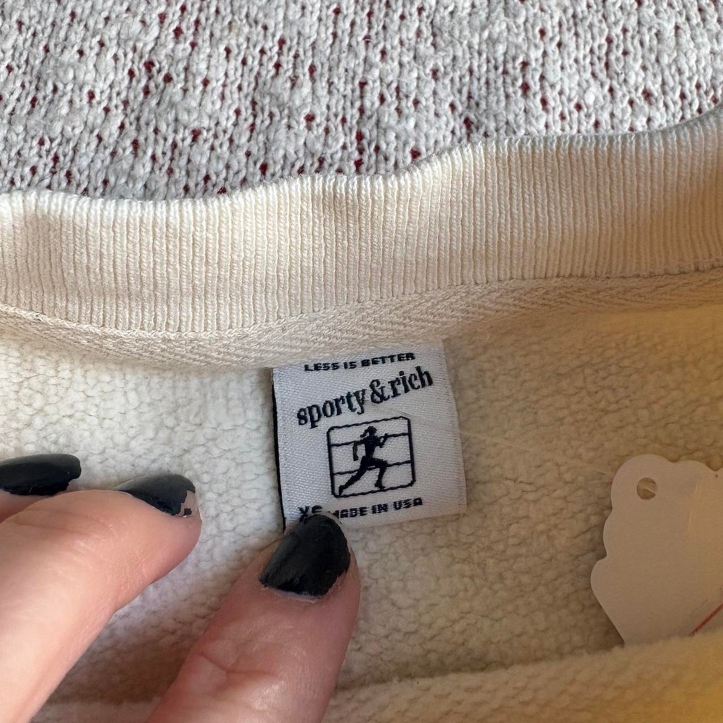 Sporty and Rich Crew Neck Sweater