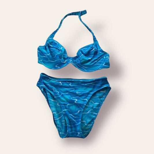 Swirl Print Bikini