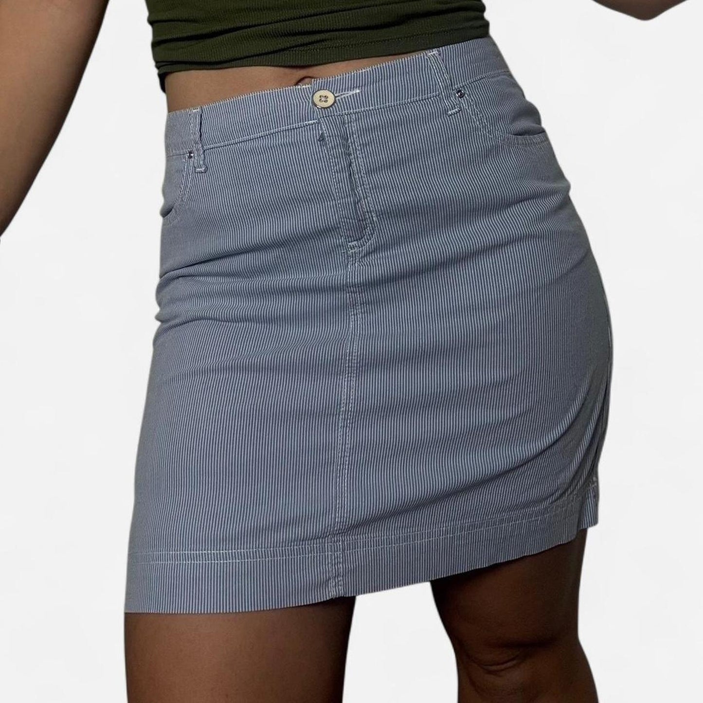 Striped Mini Skort