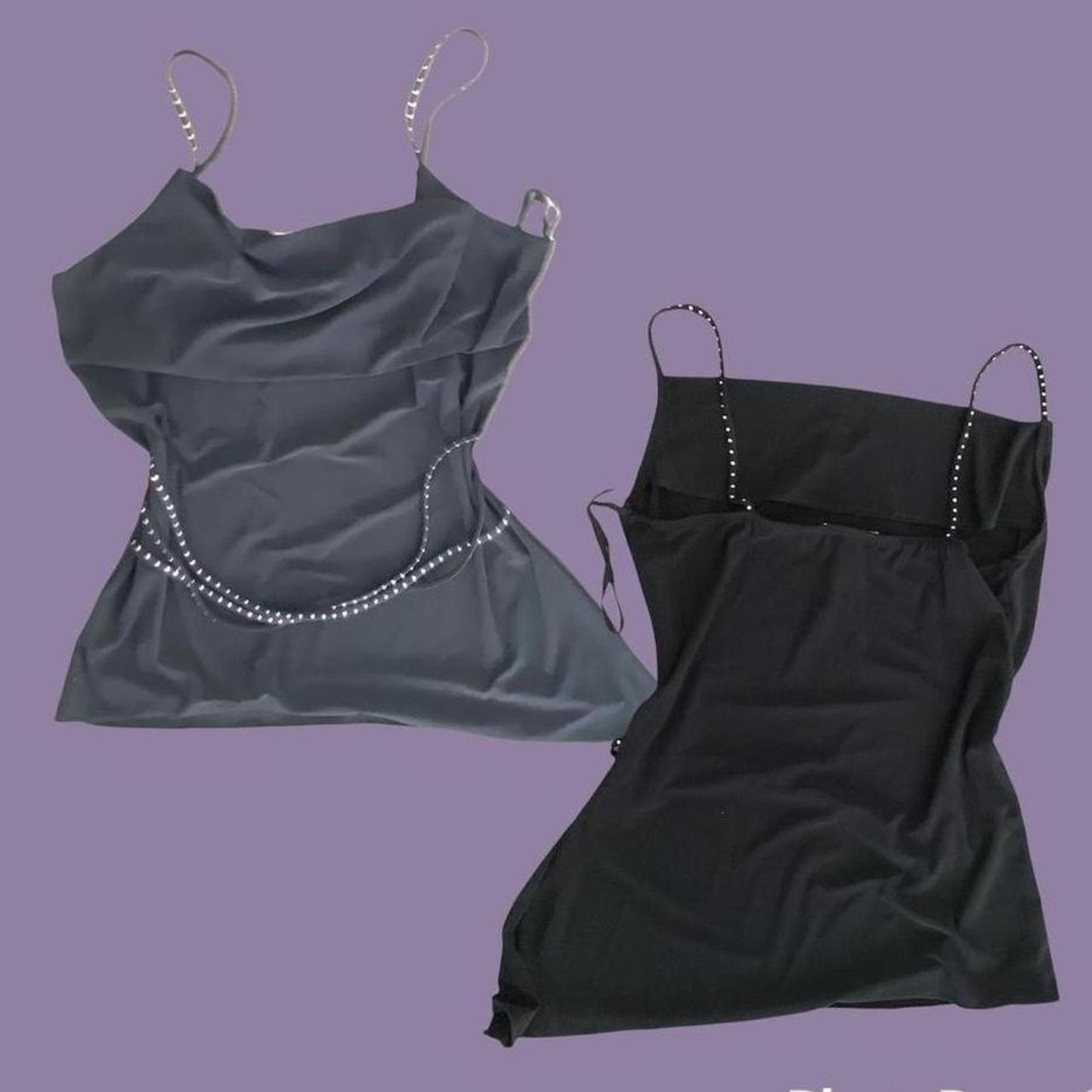 Asymmetrical Black Tank