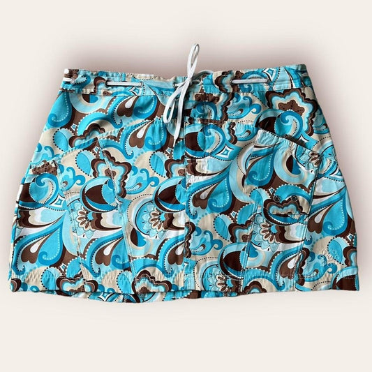 Floral Mini Skirt