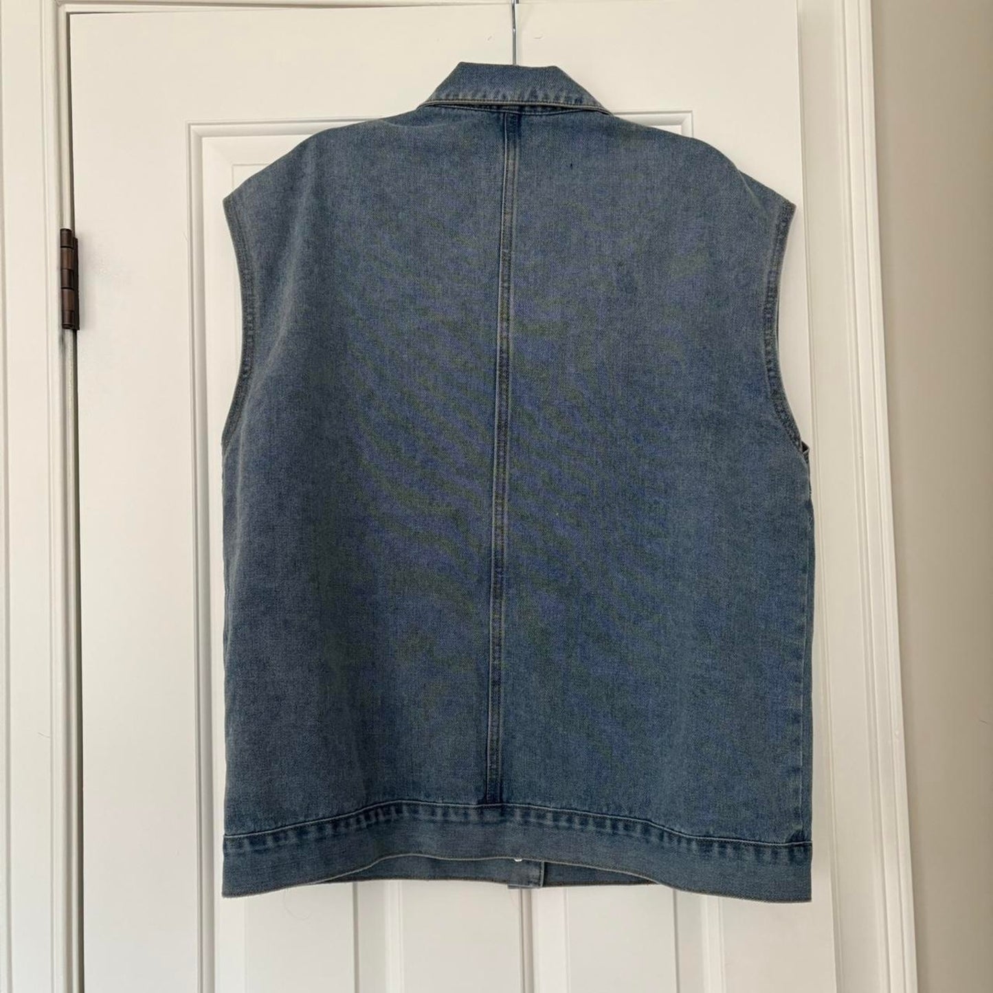 Oversized Denim Vest