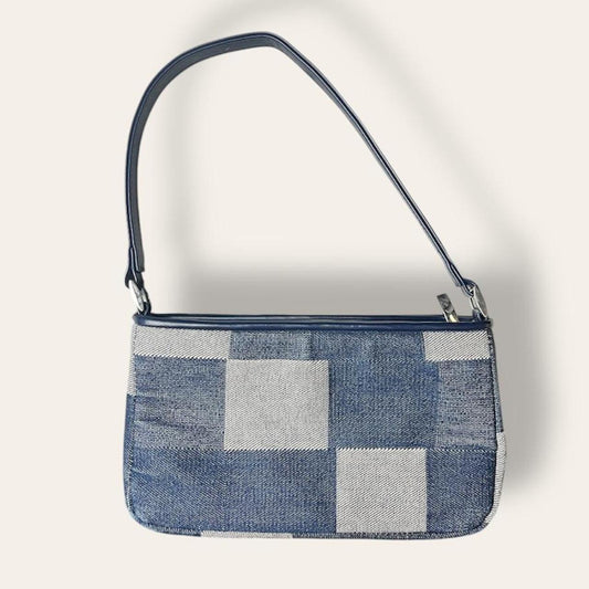 Denim Patchwork Mini Bag