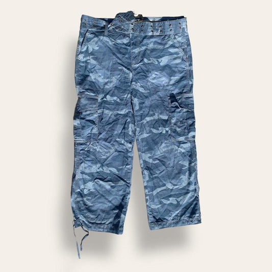 Blue camo pants