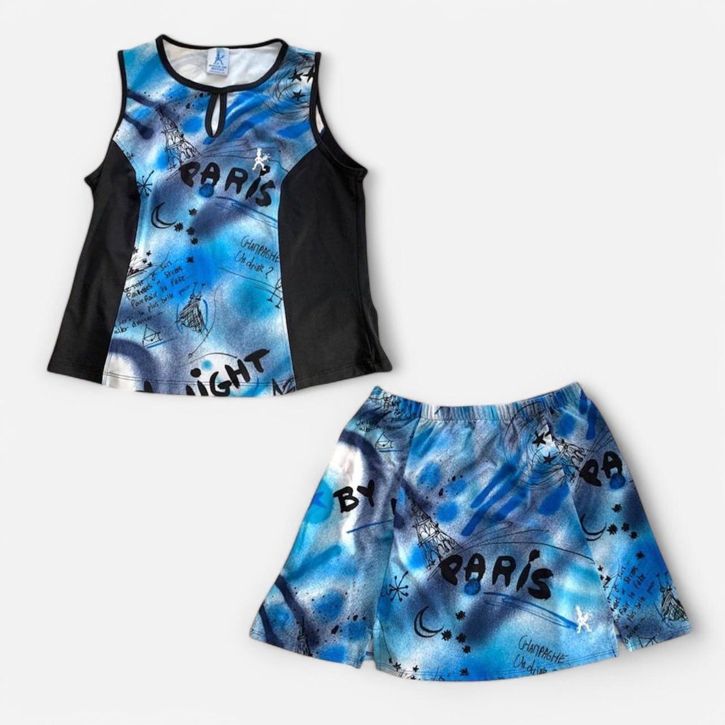 Graphic Skirt Set