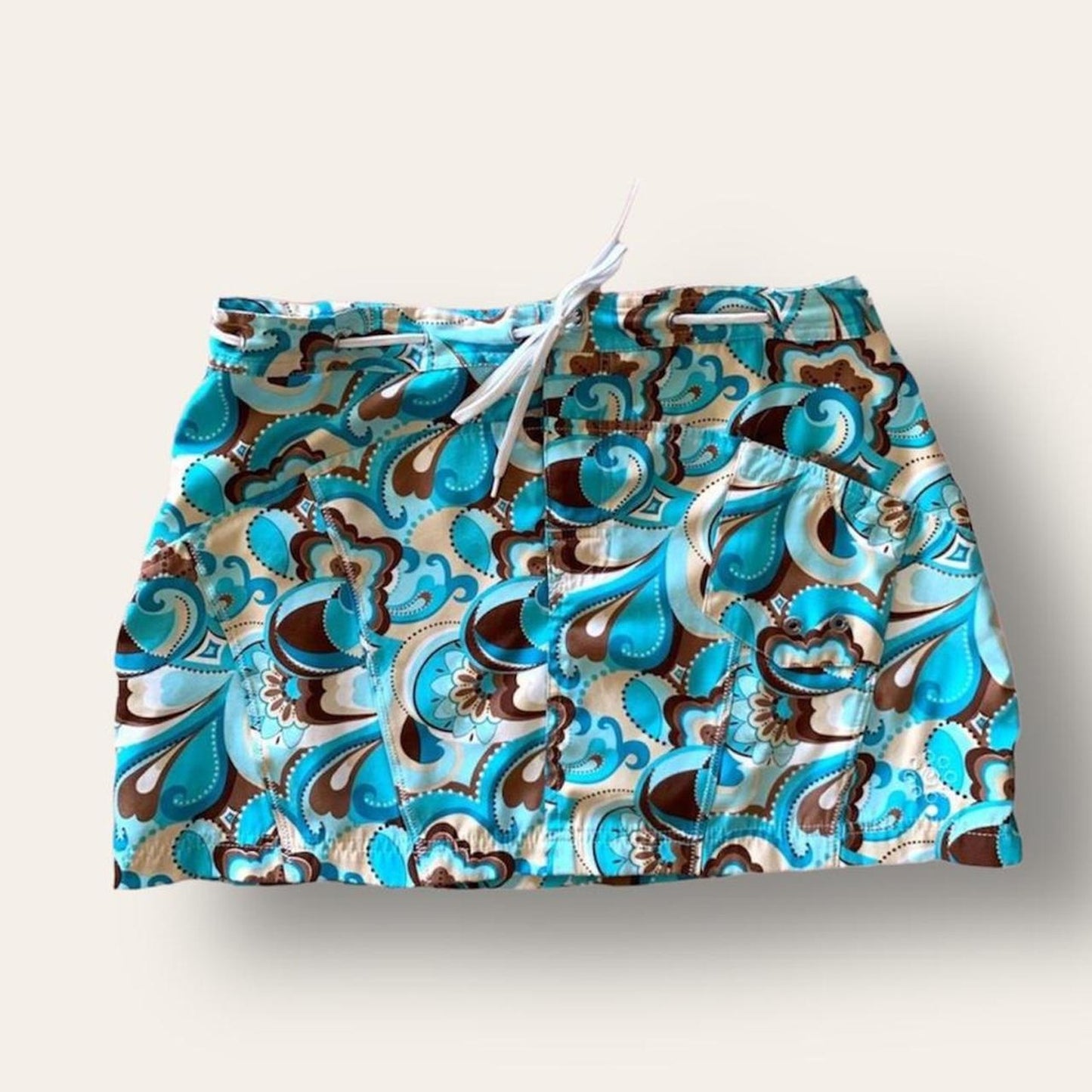 Floral Mini Skirt