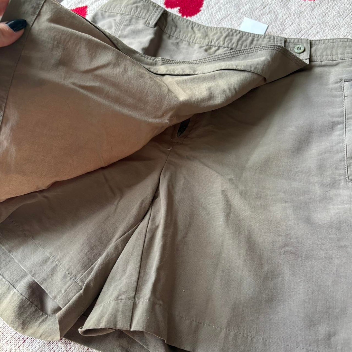 Khaki Green Skort