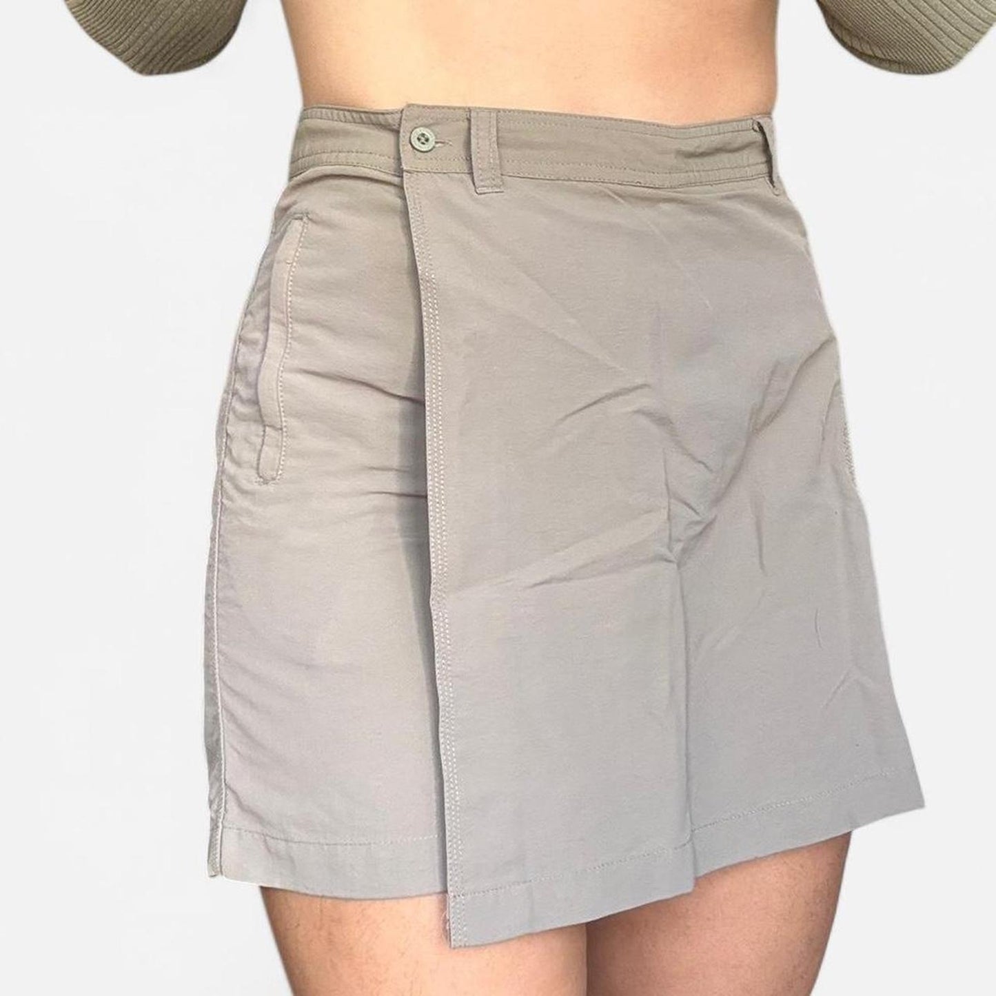 Khaki Green Skort