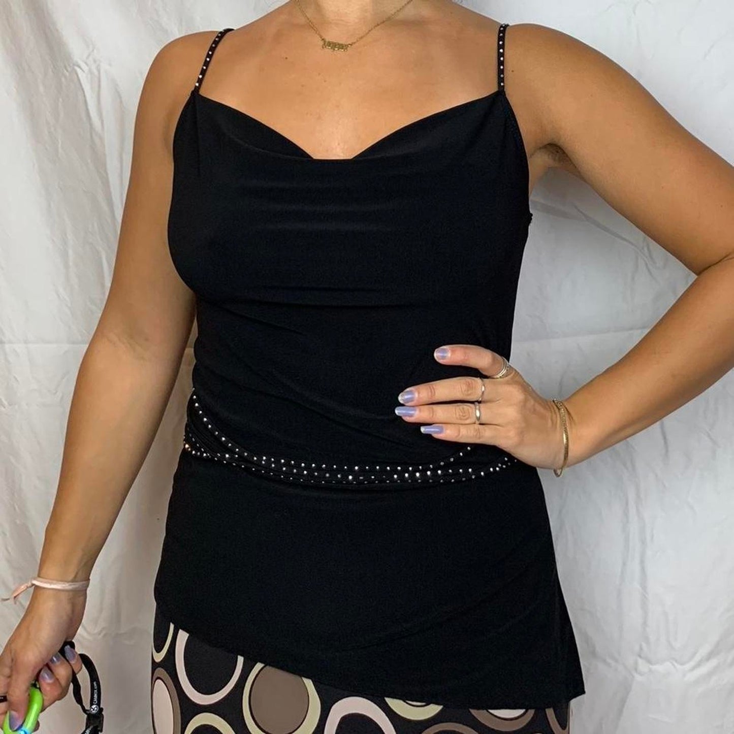 Asymmetrical Black Tank