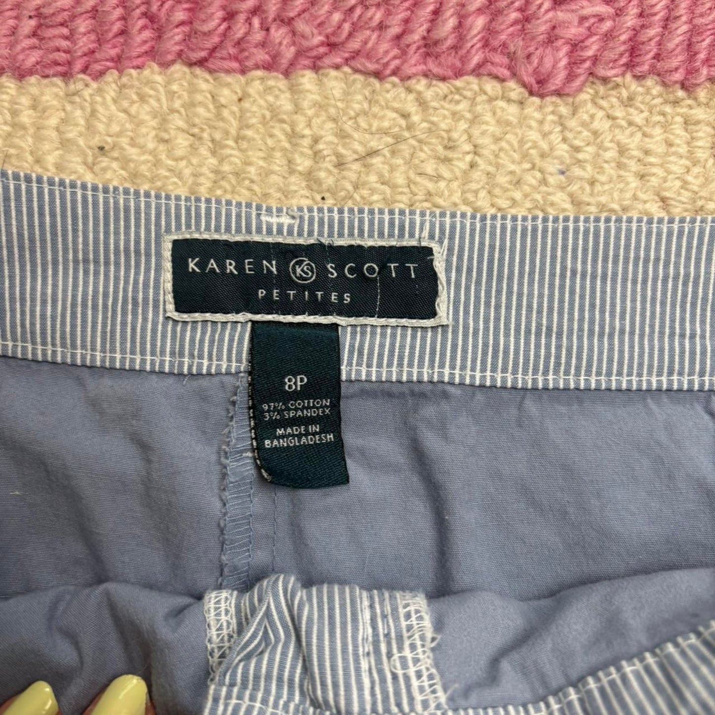 Striped Mini Skort