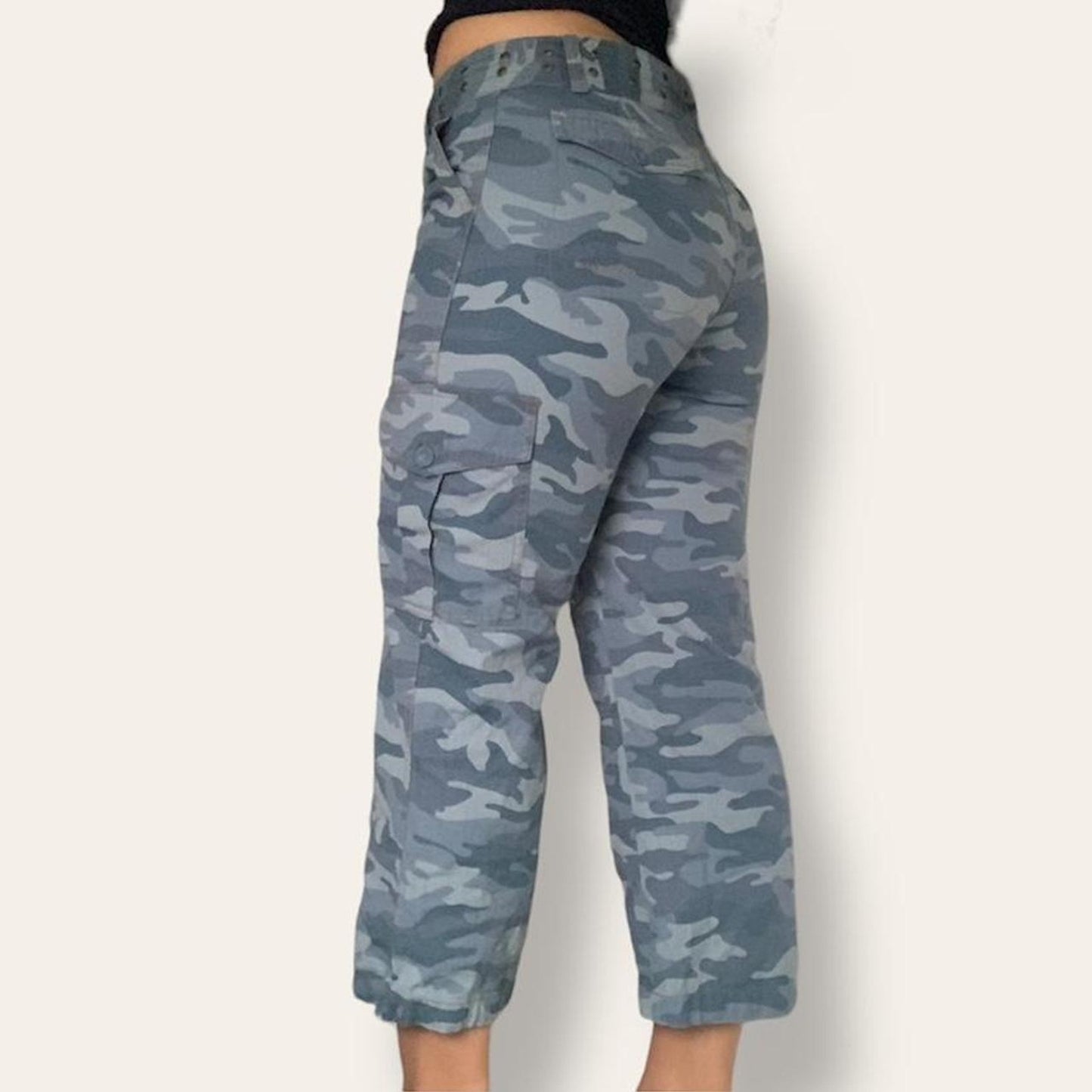 Blue camo pants