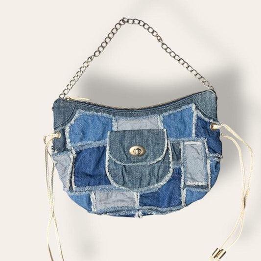 Patchwork Denim Bag