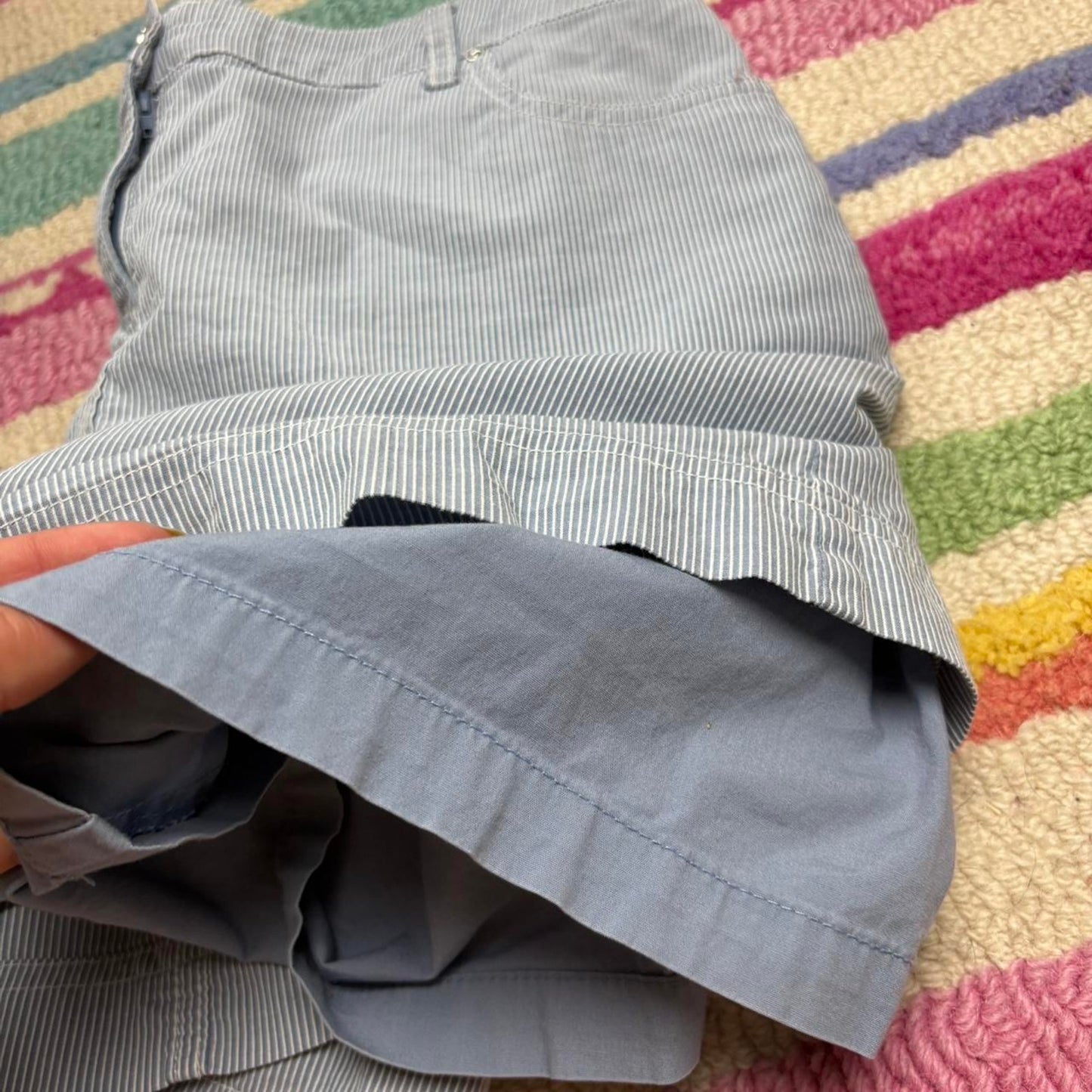 Striped Mini Skort