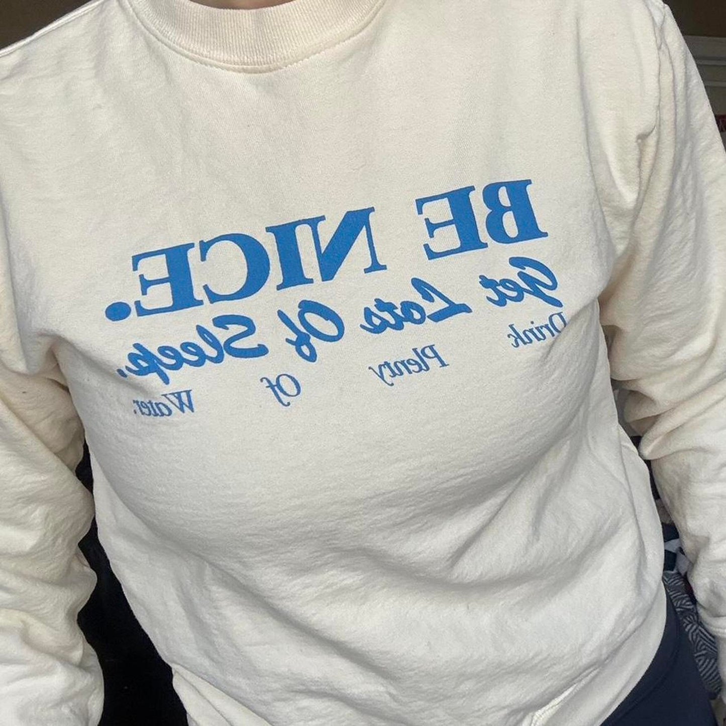 Sporty and Rich Crew Neck Sweater