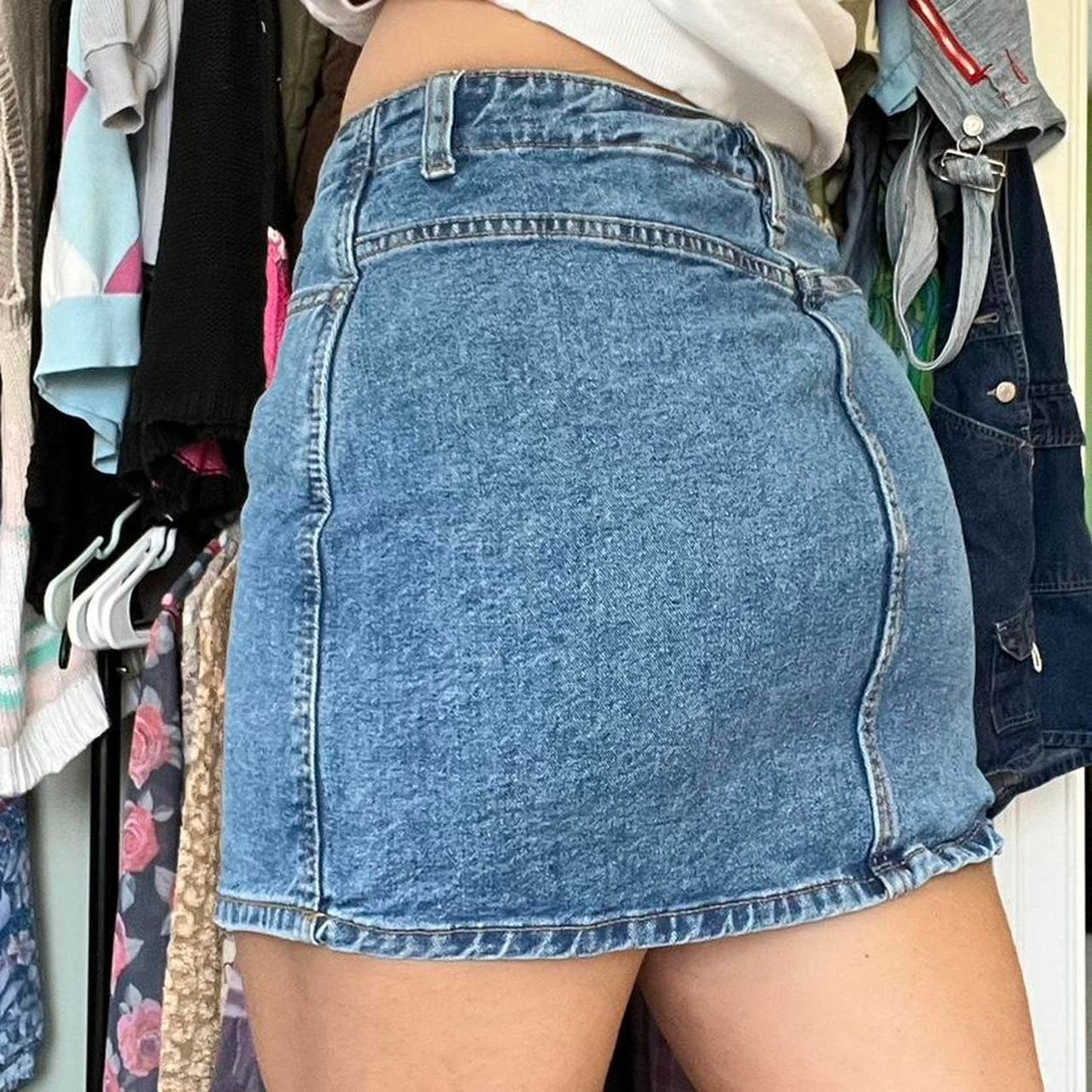 Mini Denim Skirt