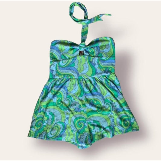 Swim style romper