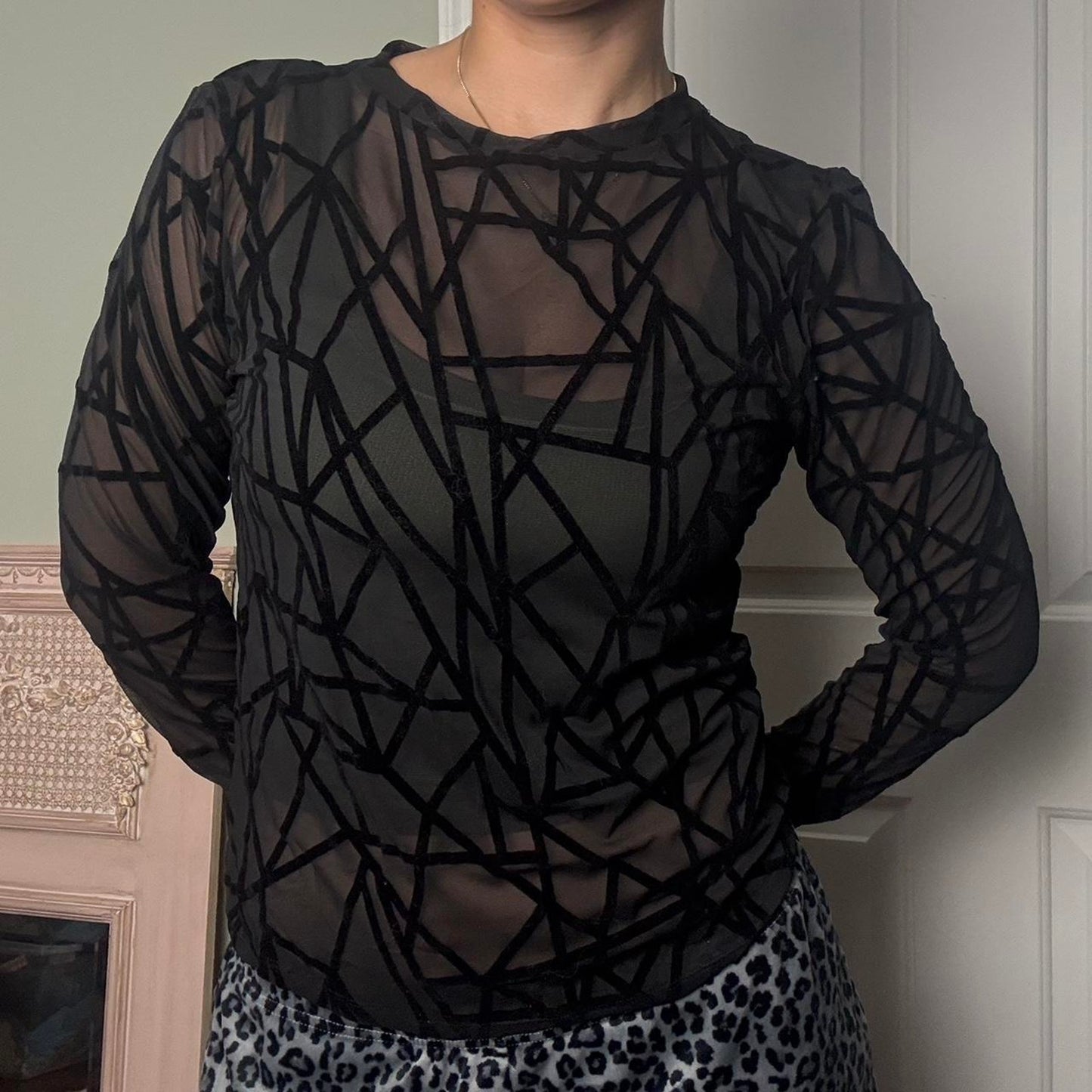 Mesh Long Sleeve