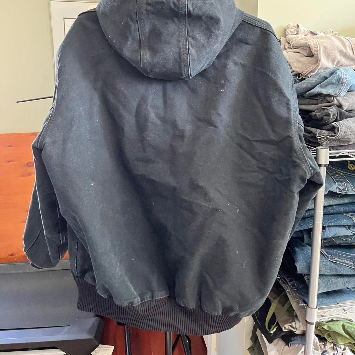 Black Carhartt Active Coat