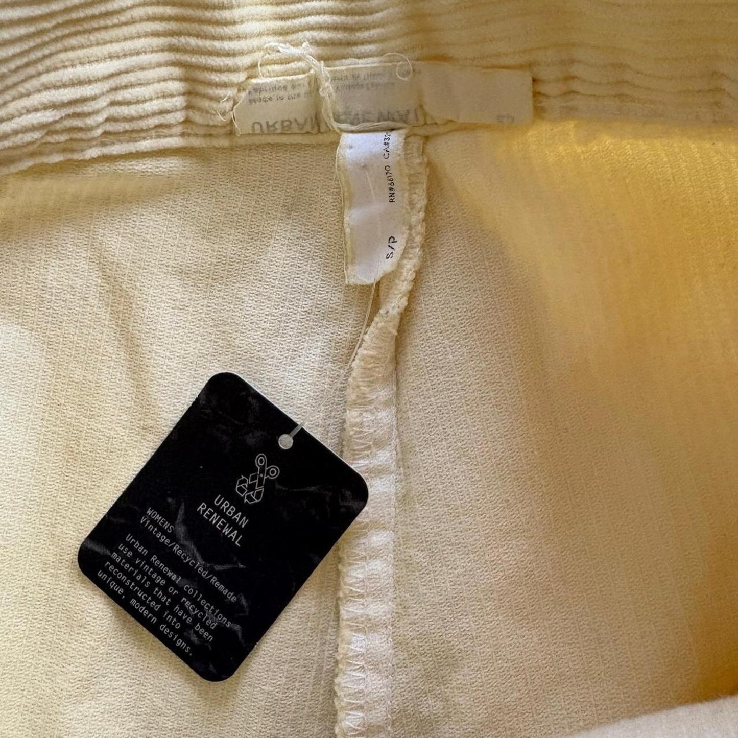 Yellow Corduroy Pants