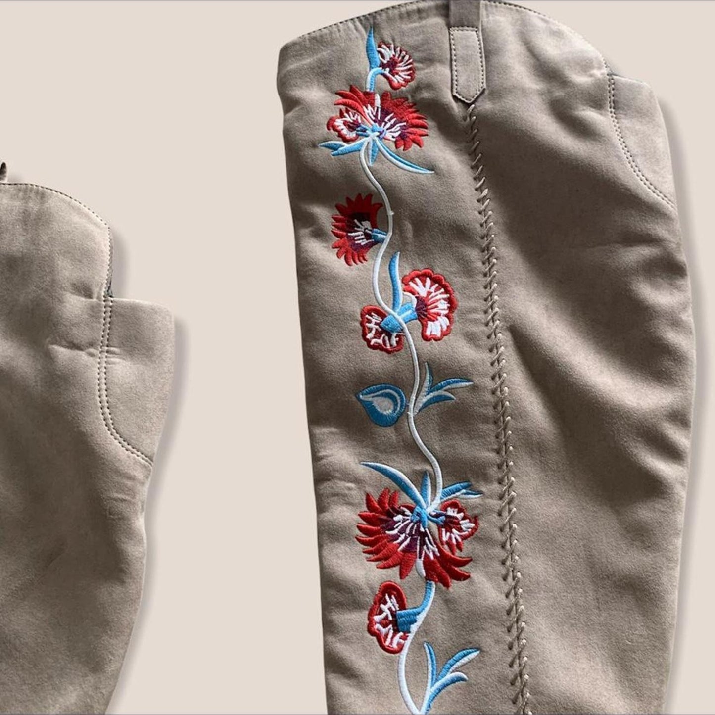 Over the knee boho boots
