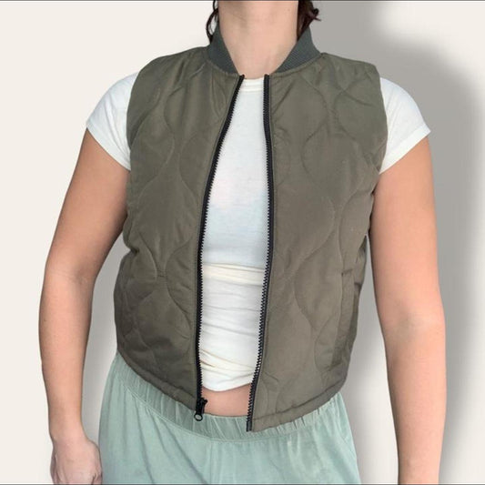 Quilted Puffer Vest