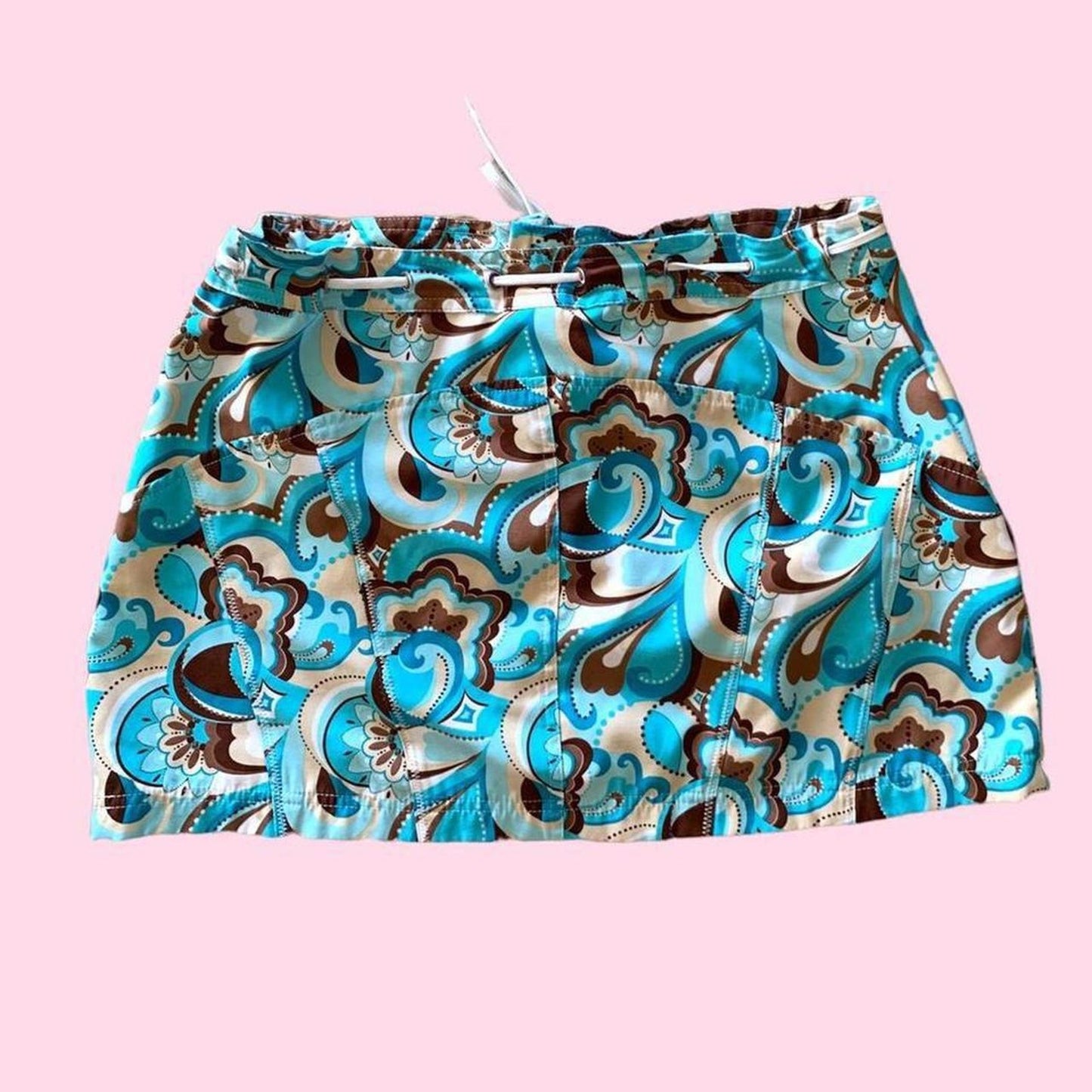Floral Mini Skirt