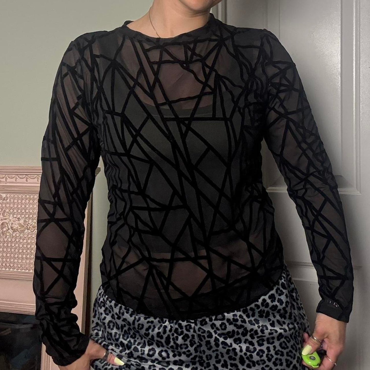 Mesh Long Sleeve