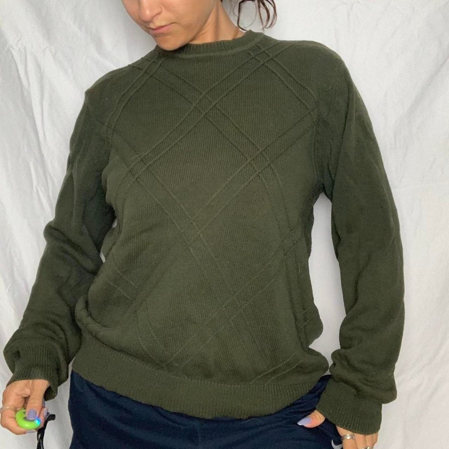 Green Sweater