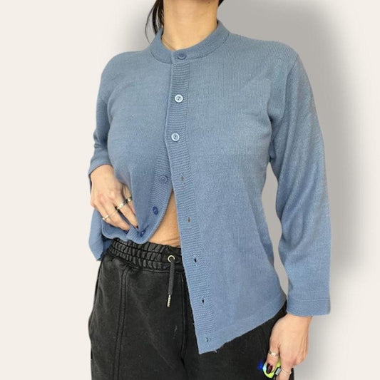 Blue Cardigan