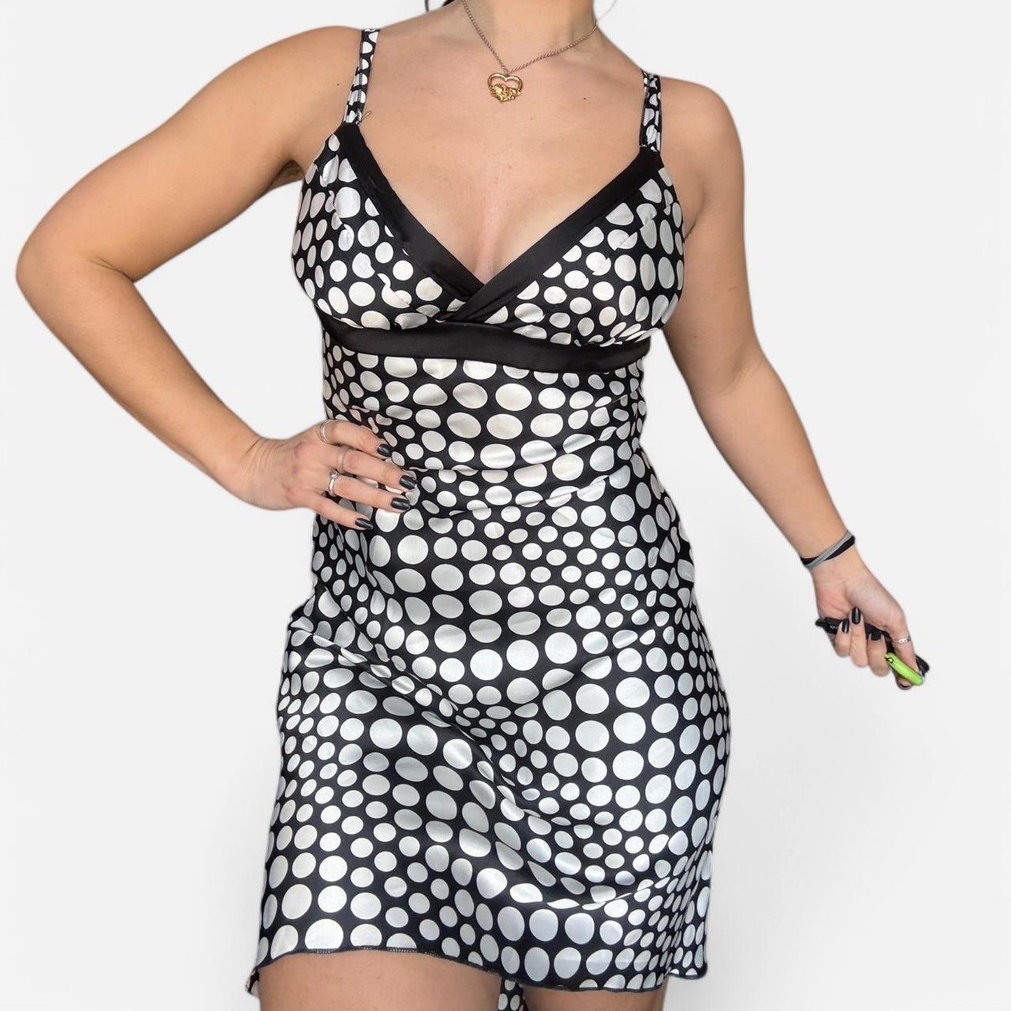 Polkadot Slip Dress