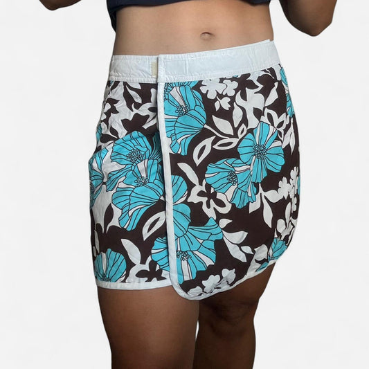 Reversible Wrap Mini Skirt