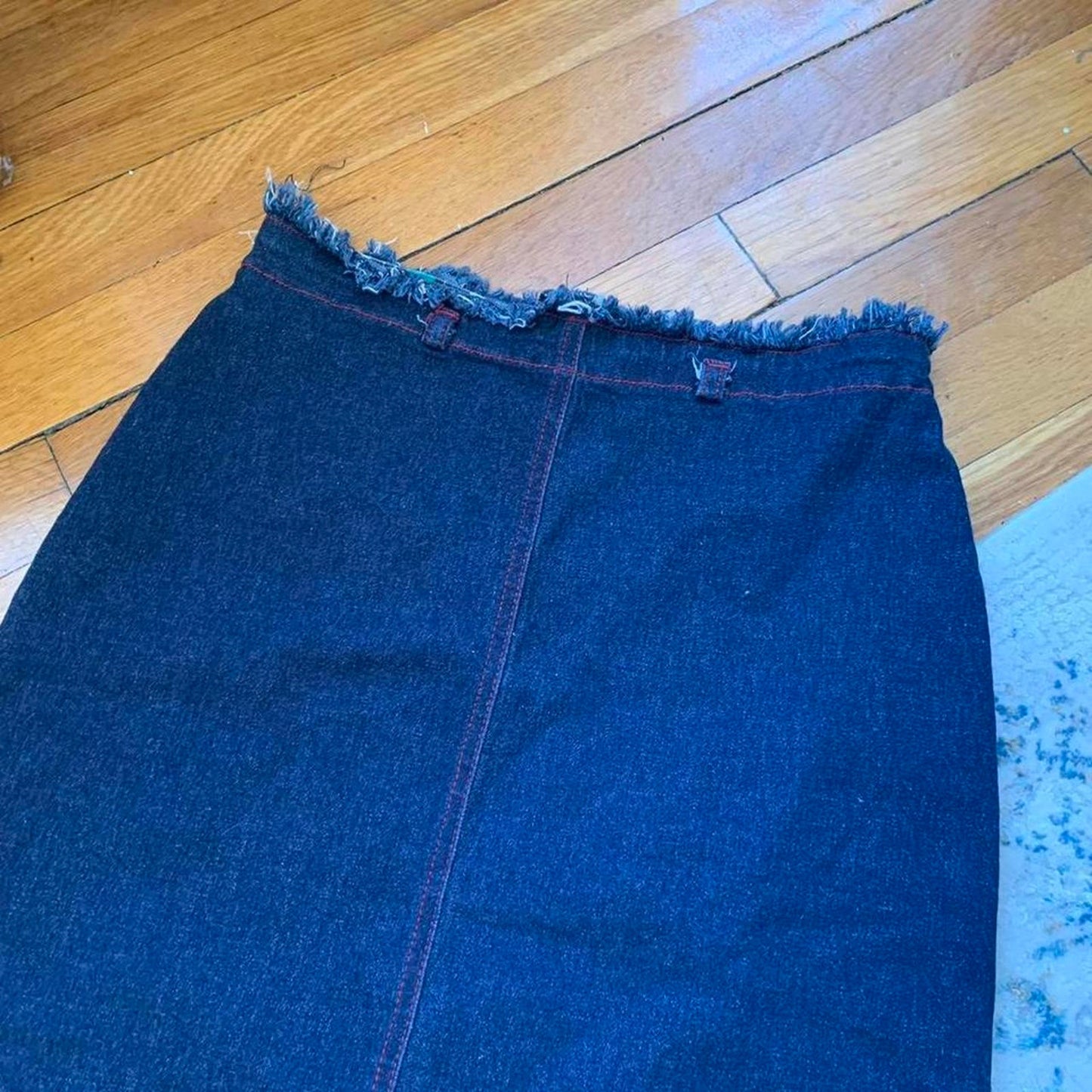 Maxi Denim Skirt