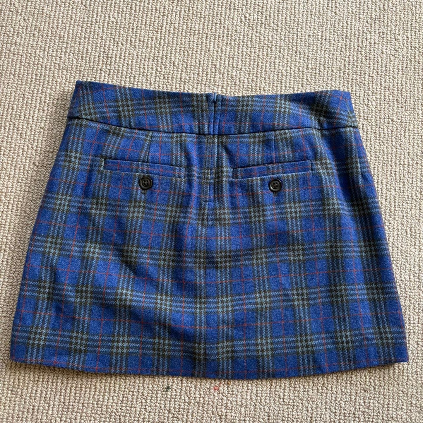 Plaid Mini Skirt