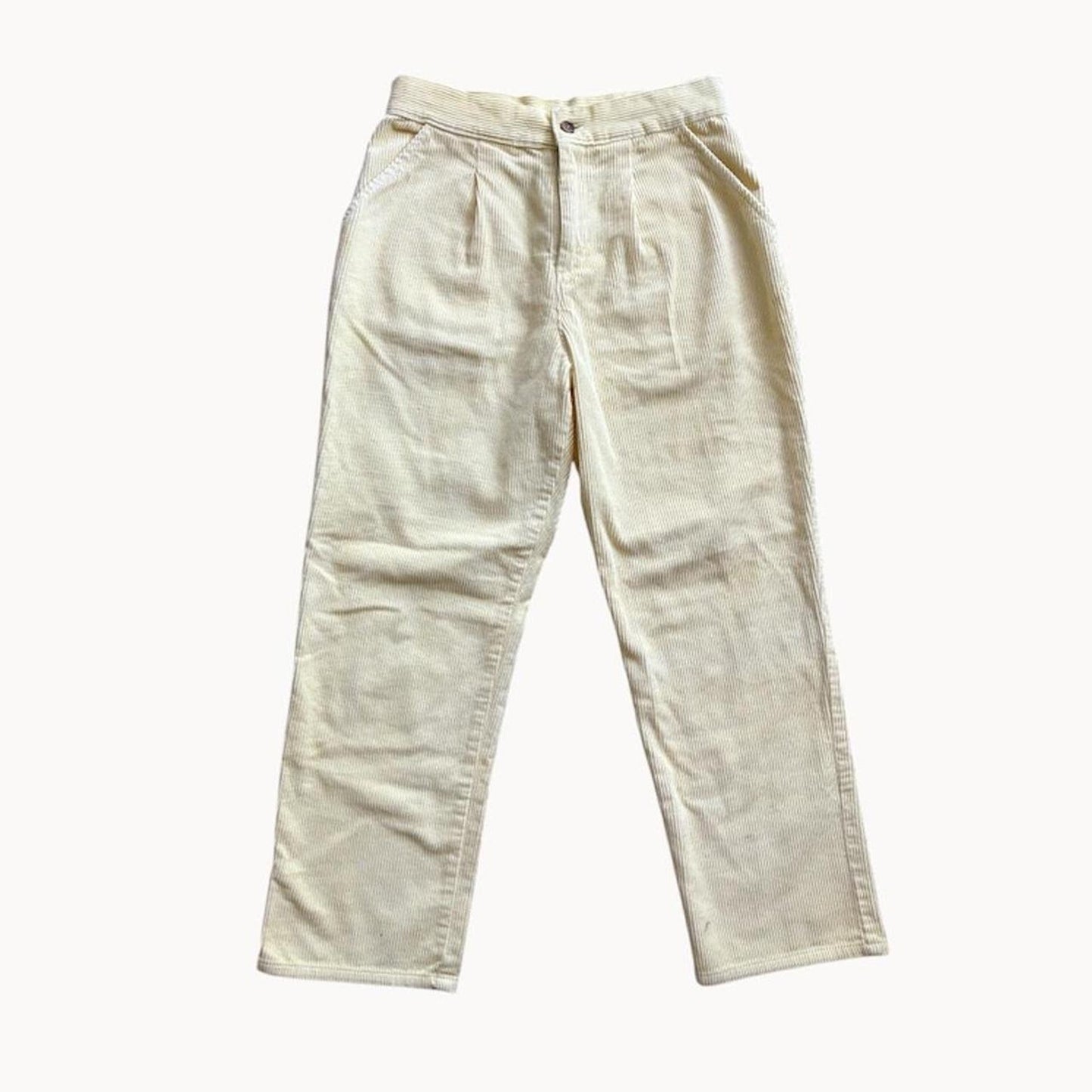 Yellow Corduroy Pants