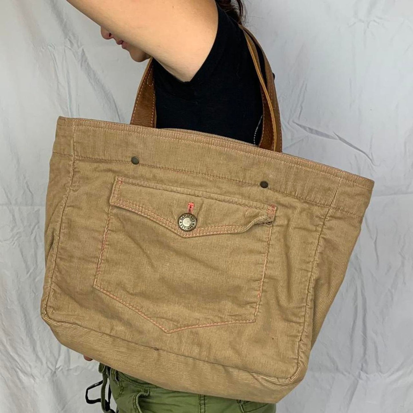 Corduroy Tote Bag