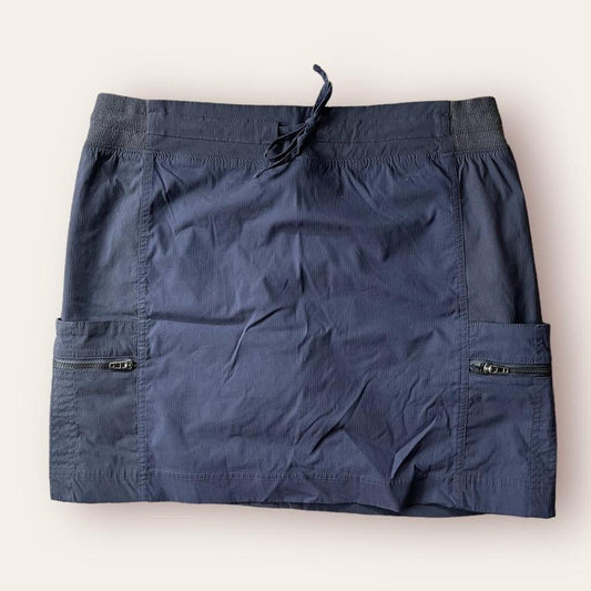 Grey Cargo Skirt