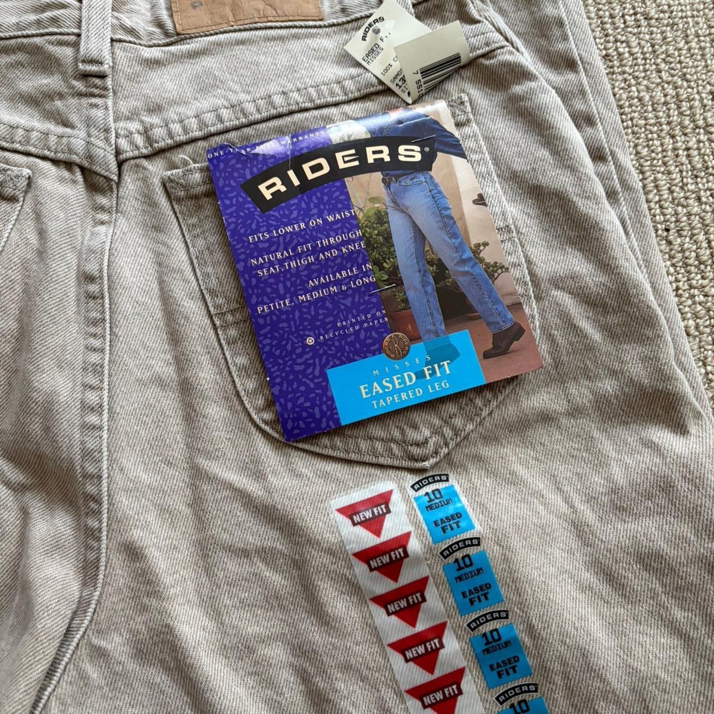 Beige Jeans