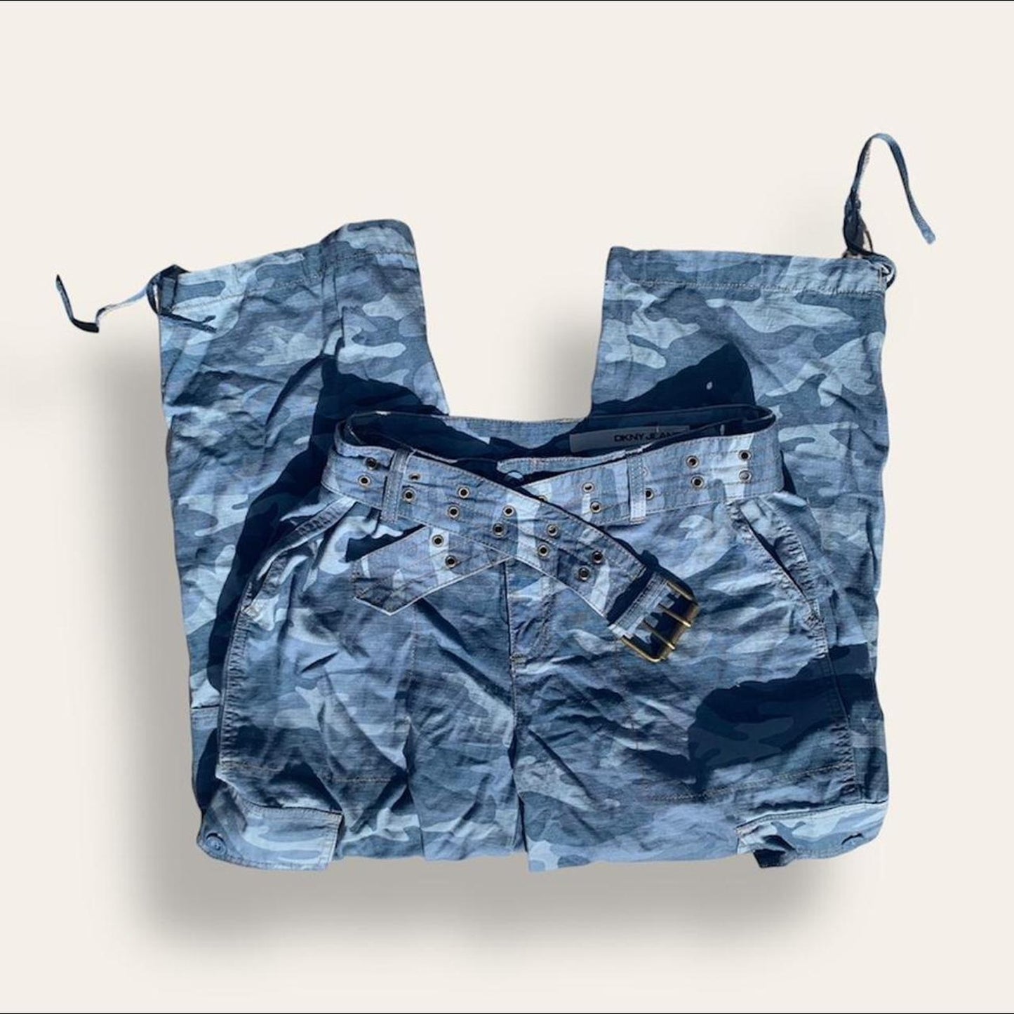 Blue camo pants