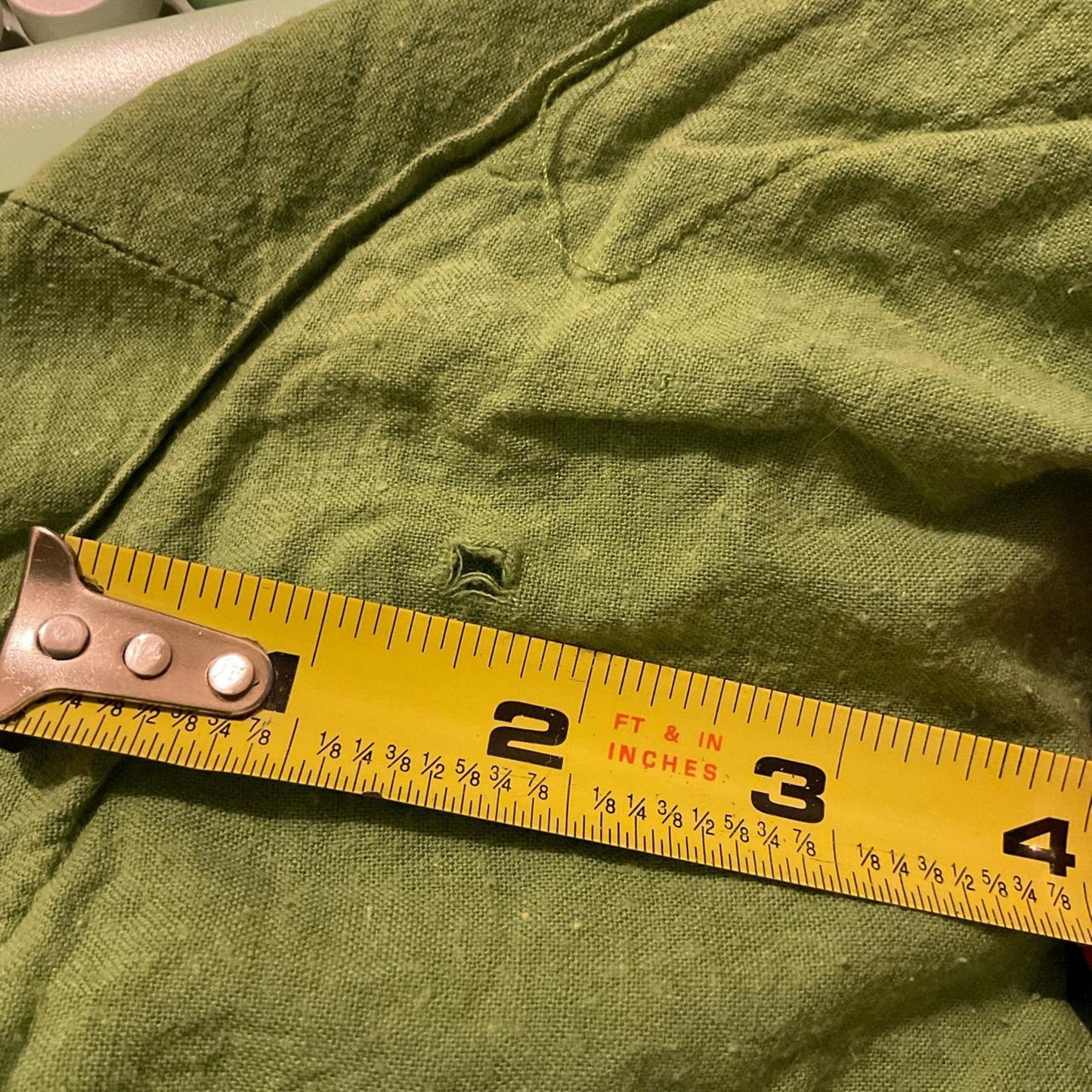 Asymmetrical Green Skirt