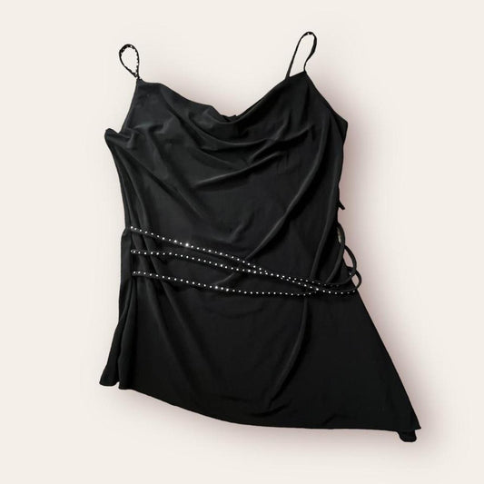Asymmetrical Black Tank