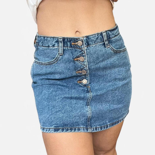 Mini Denim Skirt