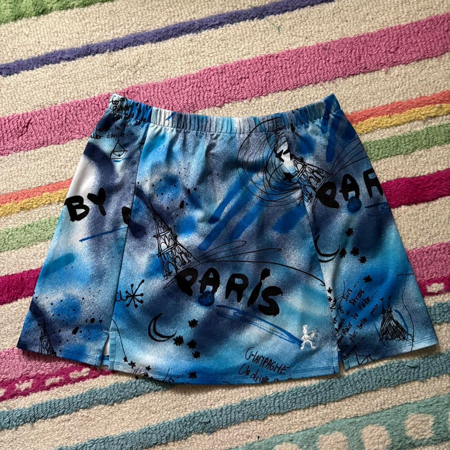 Graphic Skirt Set