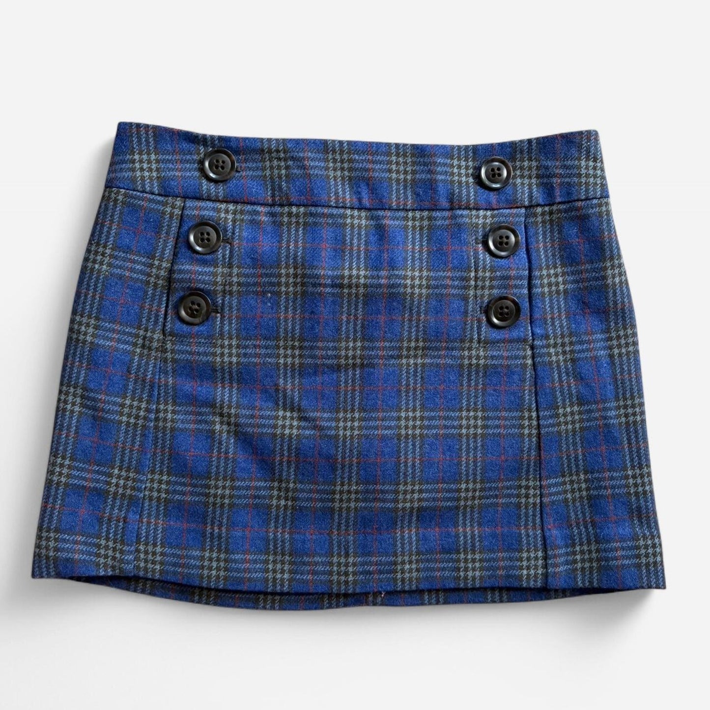 Plaid Mini Skirt