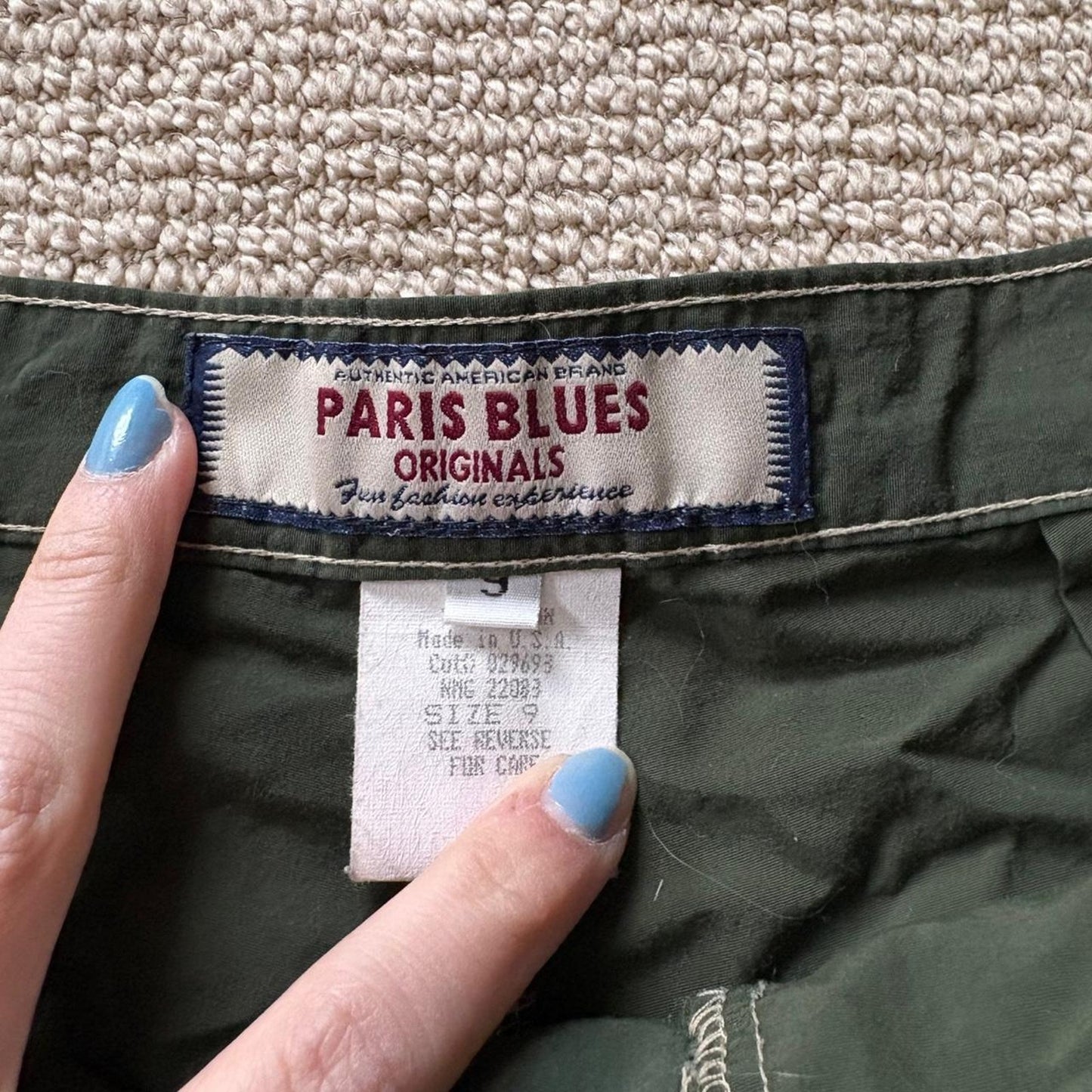 Green Cargo Pants