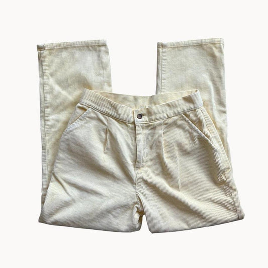 Yellow Corduroy Pants
