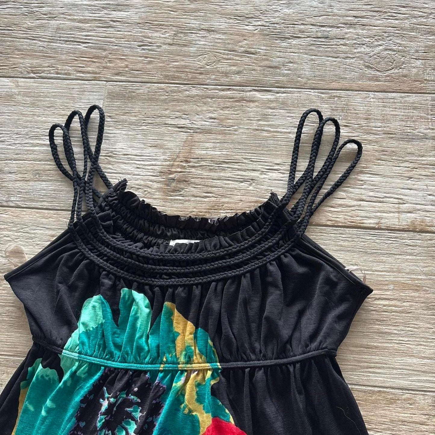 Graphic Floral Mini Dress